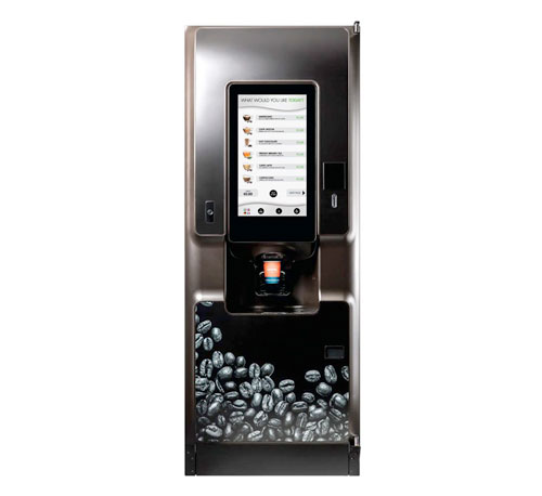 Vendmaster can supply the Coti Touch coffee machine offering an extensive range of quality drinks