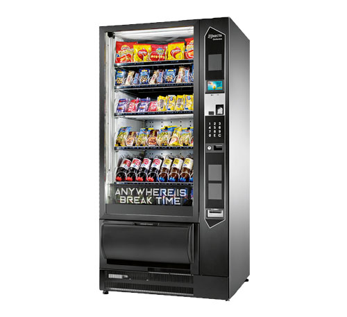 Vendmaster can supply the Ochestra vending machine, the latest in food and cold drink vending machine technology