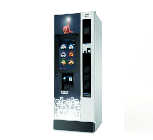 Vendmaster can supply the Canto Touch coffee machine offering an extensive range of quality drinks