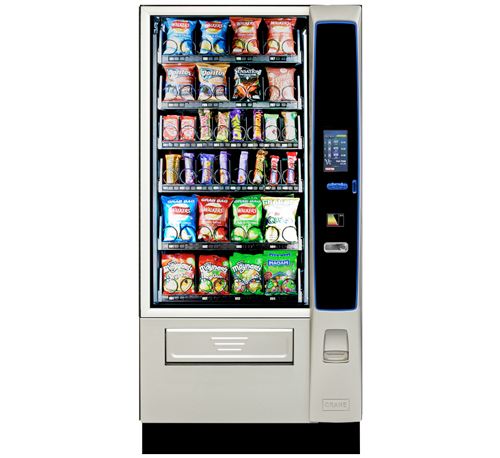 Vendmaster can supply the Crane Merchant Media Touch 4 vending machine