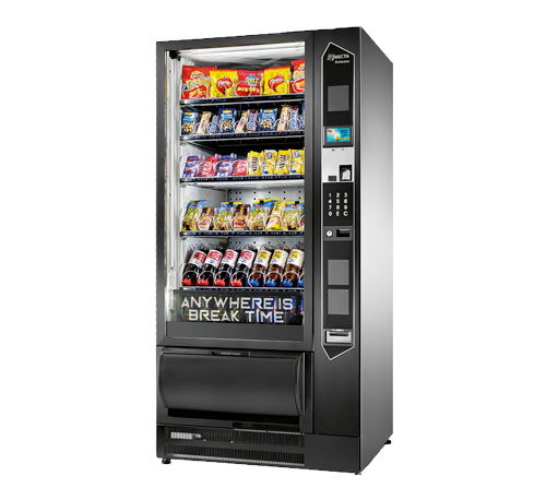Vendmaster can supply the Ochestra vending machine, the latest in food and cold drink vending machine technology